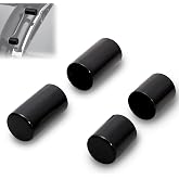 WOWTK Rear 4-Point Docking Hardware Cover Kit for Harley Touring 09-25 | Black for Road Glide Road King Street Glide Electra Glide Black Set of 4