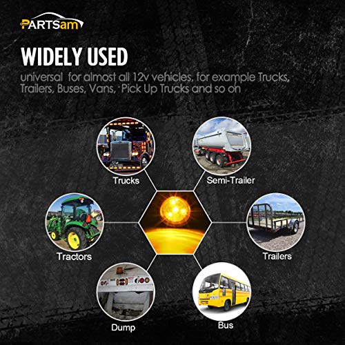 6 Partsam+Trailer+Grommet+Clearance+Marker