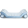 FUNBOY Giant Inflatable Luxury Checkered Dual-Chaise Lounger Pool Float, Perfect for a Summer Pool Party