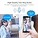 Wireless Security Bulb Camera, FirstPower 960P Home Security Surveillance Camera 360 Panoramic IP Camera with Night Vision Two Way Talking Motion Detection for Android iOS Phone