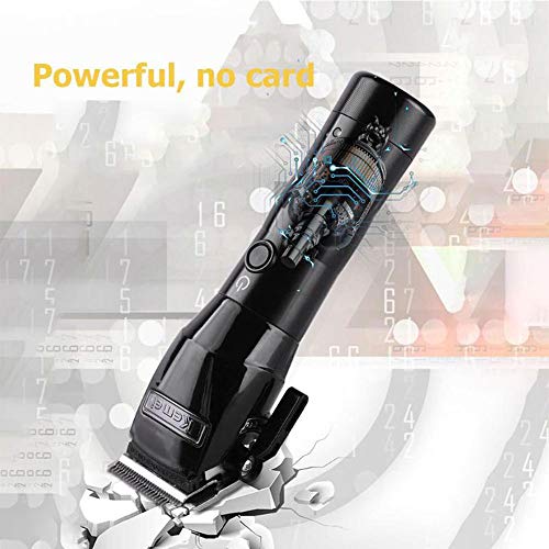 KEMEI Men's Electric Powerful Cordless Styling Tools Hair Clipper Trimmer Cutting Machine Haircut Trimming Powerful Rechargeable Professional Grooming Clippers