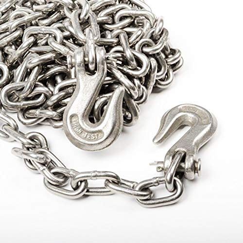 WennoW 5/16" X 20' Heavy Duty Tow Chain Automotive Truck Towing 20ft Log Chain