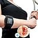Best Tennis Elbow Brace with Compression Pad by WITKEEN - Adjustable Elbow Support for Tendonitis - Premium Tennis Equipment with Elbow Strap & Hand Grip - E-Guide Bonus