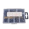 Goture-Saltwater-Fishing-Rod-Tip-Stainless-Steel-Guides-Rings-Repair-Kit-DIY-Variety-of-Sizes-Spinning-Pole-Accessories