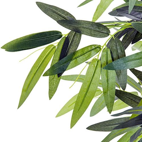 Outsunny Bambú Artificial 180cm con Cañas Naturales Árbol Planta ...