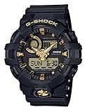 Casio G-Shock Classic Black and Gold Watch GA710B-1A9