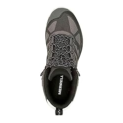 Merrell Women's Hiking Boot, Charcoal/ORC, 9