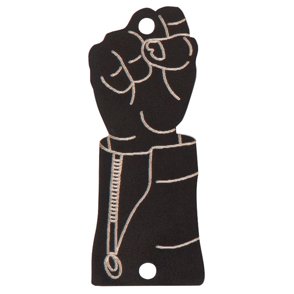 JOE DOE TRUSS ROD COVER IN AGED BLACK - FIST BUMP