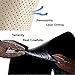 AULLY PARK Universal Perforated Leather Car Steering Wheel Cover Stitch On Wrap (Size M, Black)