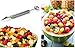 Watermelon slicer [BONUS] Free Strawberry Huller AND Free Mellon Baller - Large Stainless Steel Blade with Comfortable Silicone Handle and Reinforced Tip - Lifetime Warranty