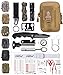 ETROL 22-in-1 Emergency Survival Kit & First Aid Kit, Upgraded Portable Tactical Molle Pouch for Camping, Earthquake, Boat, Hiking, Backpacking - Fire Starter, Tourniquet, Compass, Flashlight and More