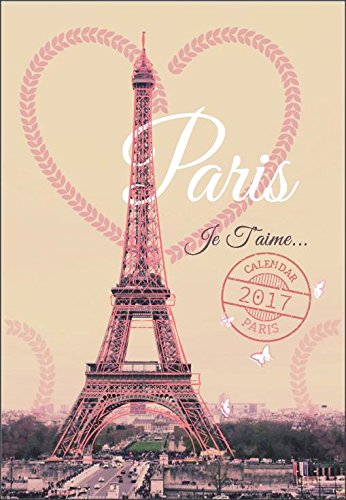 2017 Calendar 29 x 42 cm Paris