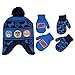Nickelodeon Little Boys Paw Patrol Character Hat and 2 Pairs of Mittens or Gloves Cold Weather Set, Age 2-7