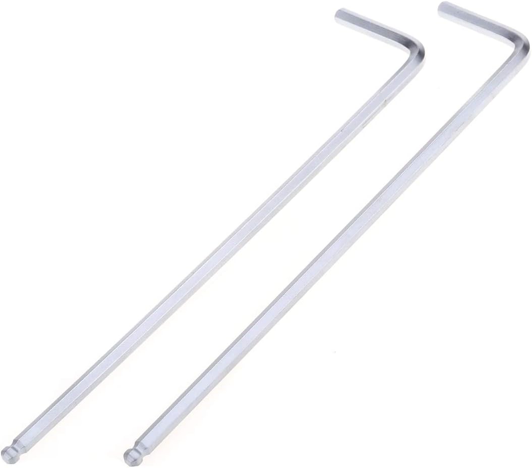 Musiclily Basic 1/8 inch Guitar Bass Truss Rod Hex Wrench Allen Key