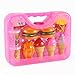 Deluxe Fast Food Lunch Play Set for Kids with Burgers, Chicken, Fench Fries, Ice Cream Dessert and Drinks