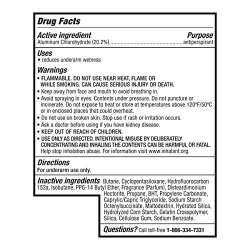 Degree Women Black+White Pure Rain Deodorant Spray - Image 5