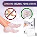 Villini Foot Peel Mask - Deep Exfoliating Peel Off Mask for Women and Men - Foot Peeling Mask - Calluses and Rough Dead Skin Remover - Wow-Effect after One Use (15-pairs)