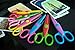 NYKKOLA 5 Inch Length Creative Scissors School Smart Paper Decorative Wave Lace Edge Scissors - Set of 6 - Assorted Colors For Scrapbook Crafts and Gif t Card GiftCard (Pack of 6 - 5