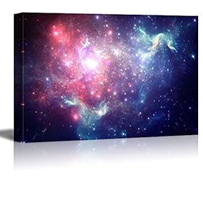 Colorful Space Nebula Beautiful Universe Outer Space Wall Decor