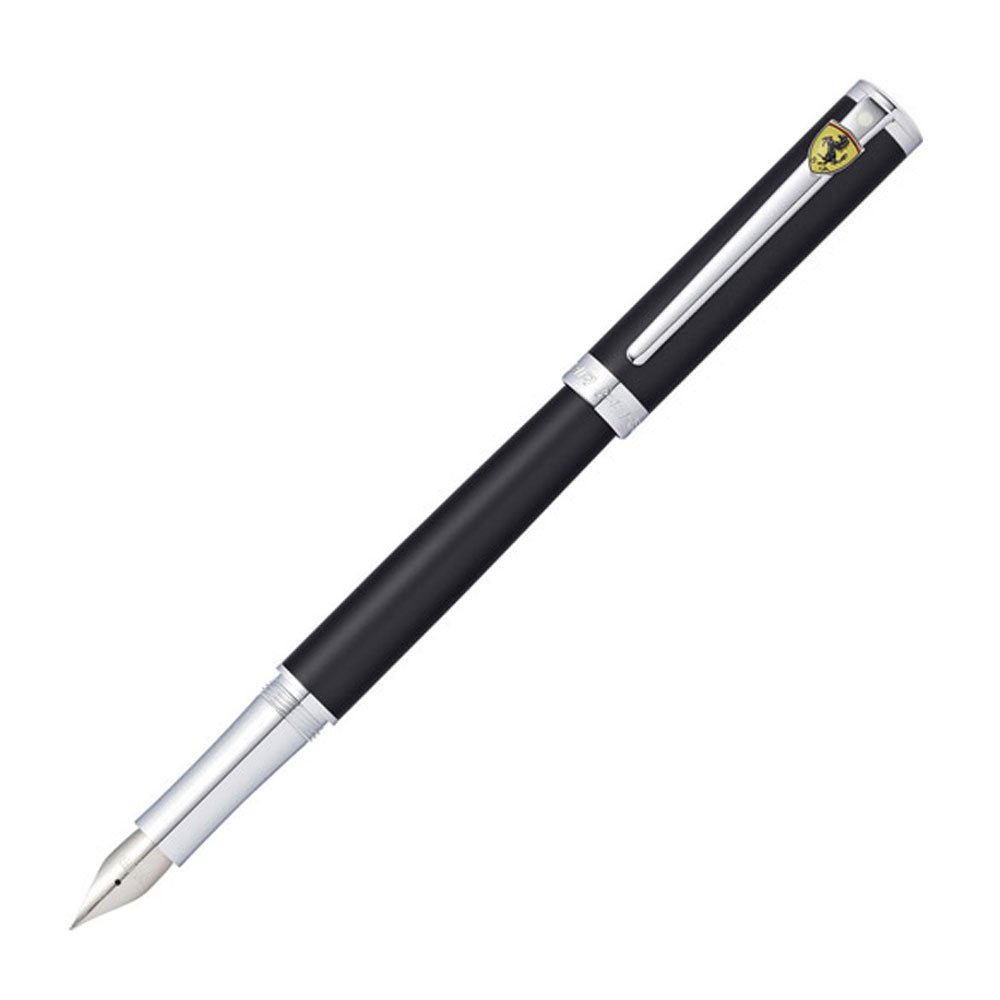 Sheaffer Ferrari Intensity Satin Black Fountain Pen, Medium Nib (FE0952153)