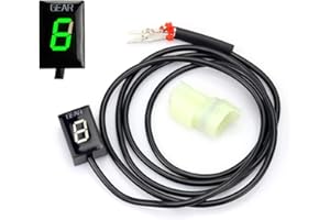 Waterproof Motorcycle Gear Indicator (Green)