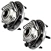 SCITOO Both(2) 515073 New Front Wheel Hub Bearing fit 2002-2006 for Dodge RAM 1500 5 Lugs W/ABS Left Side or Right Side