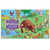 eeBoo Beautiful Morning Panoramic Floor Puzzle, 36 pieces