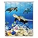 CHUN YI Ocean Shower Curtain Liner, 72