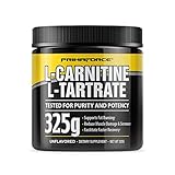 PrimaForce L-Carnitine L-Tartrate Powder Supplement, 325 Grams - Enhances Workout Performance / Promotes Fat Burning / Speeds Workout Recovery
