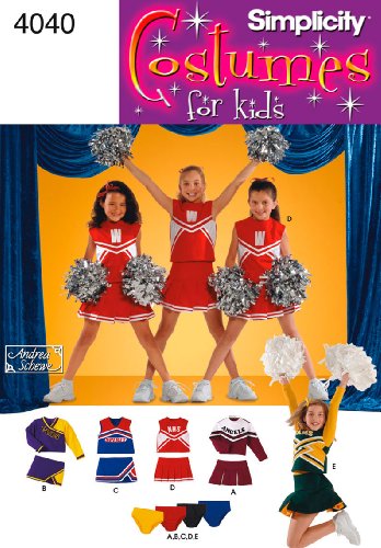 Simplicity Sewing Pattern 4040 Child and Girl Costumes, AA (2-4-6)