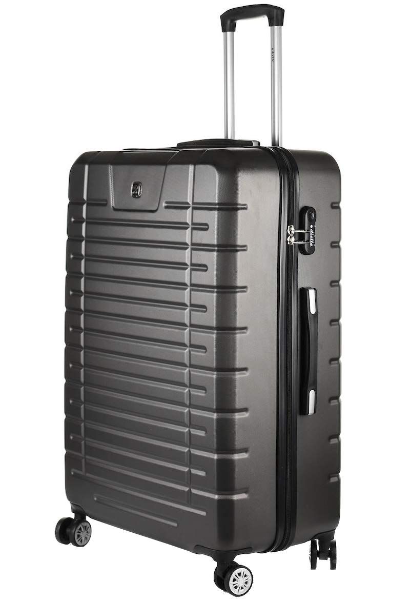 Valigie e set da viaggio Argento, 55 Dielle 91 Valigia Trolley Bagaglio a  Mano Rigido con Rotelle Girevoli Espandibile Chiusura a Combinazione  urban-earth.co.uk