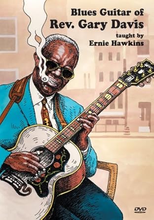 Amazon Com Blues Guitar Of Rev Gary Davis Rev Gary Davis Rev Gary Davis Cine Y Tv