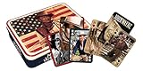 Aquarius John Wayne Flag Playing Card Gift Tin
