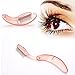 Gracefulvara Pro Foldable Stainless Steel Needle Eyebrow Comb Eyelash Brush