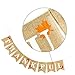Whaline Thankful Maple Leaves Burlap Banner Autumn Harvest Home Decor Bunting Flag Garland Thanksgiving Day Party Decoration