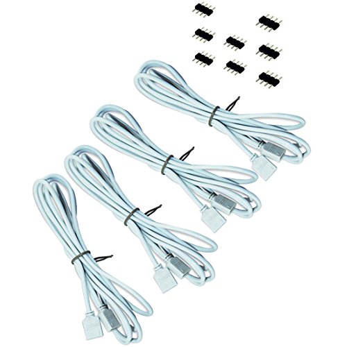 Co-rode 6.56ft 2m smd 5050 3528 long extention wire cable female …