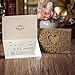 WISHMADE Laser Cut Invitations Cards Sets Gold 50 Pieces for Wedding Birthday Bridal Shower with Envelopes and White Printable Paper Kits