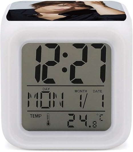 Amazon 横浜流星 目覚まし時計 置き時計 15曲メロディ 卓上時計 連続秒針 クロック アナログ式 クオーツ シンプル 大音量 おしゃれ 静か スヌーズ 電池式 音楽 簡潔 置き時計 掛け時計 オンライン通販