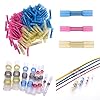 110pcs-Solder-Seal-Heat-Shrink-Nylon-Insulated-Butt-Terminal-Electrical-Wire-Connector-Kit-Waterproof-Set-with-Case