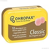 Ohropax Wax Ear Plugs, 12 Plug