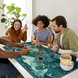 for MTG Playmat with Stitched Edges, 24 x 14 inches