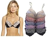 B40013-B-XX-42C Just Intimates Women's Bras (Pack of 6)