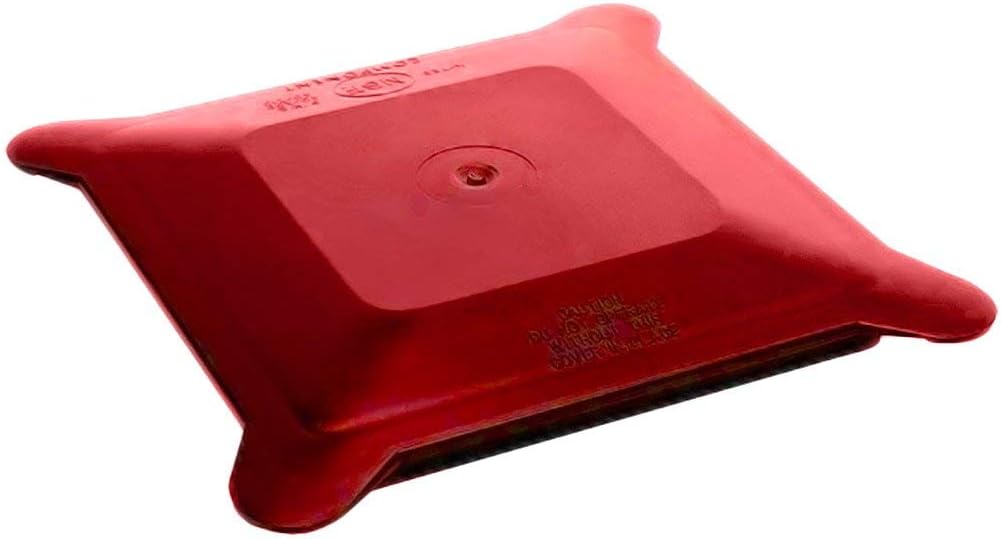 Blendtec Hard Lid for Commercial Jars (Red)