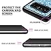 Galaxy Note 8 Case, Caka Galaxy Note 8 Glitter Case Starry Night Series Luxury Fashion Bling Flowing Liquid Floating Sparkle Glitter Girly TPU Bumper Case for Samsung Galaxy Note 8 (Blue)