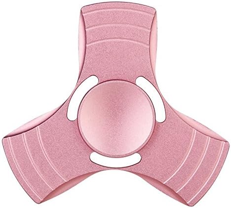 Posife Hand Spinner Fidget Spinners EDC Focus Fingertip Spinner Fidget Toys High Speed Aluminum Metal for ADHD OCD Anxiety Stress and Boredom Unisex Adults Children (Pink)