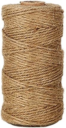 300 Feet Natural Jute Twine Best Arts Crafts Gift Twine Christmas Twine Industrial Packing Materials Durable String for Gardening Applications