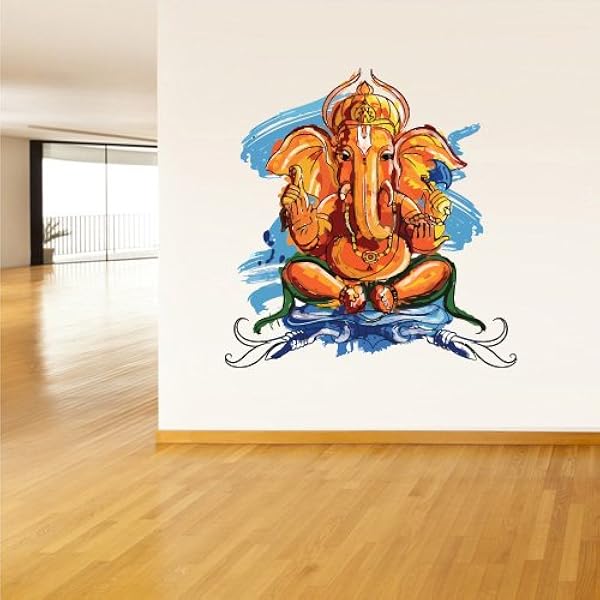 Vinyl Decal Ganesha God Hindu Hinduism India Indian Unique Wall Decor