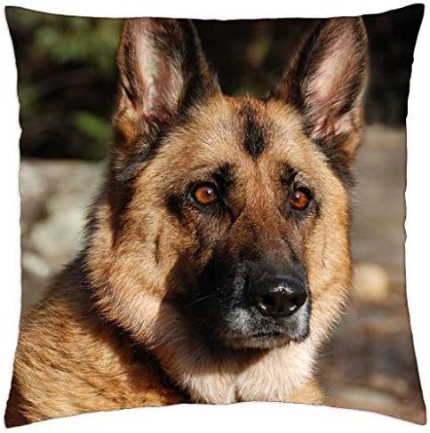 German Shepard - Throw Pillow Cover Case (18