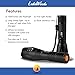 Lakewinds 1000 Lumen LED - High Powered Rechargeable Adjustable Tactical Flashlight - Five Focus Modes - Shock Resistant - Water Resistant - 600 Foot Light Range