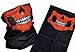 Harley Orange Skull Face Mask Tube Bandana Balaclava Snowboard Harley Davidson Snowboard Ski Mask Multi Function Tactical Seamless